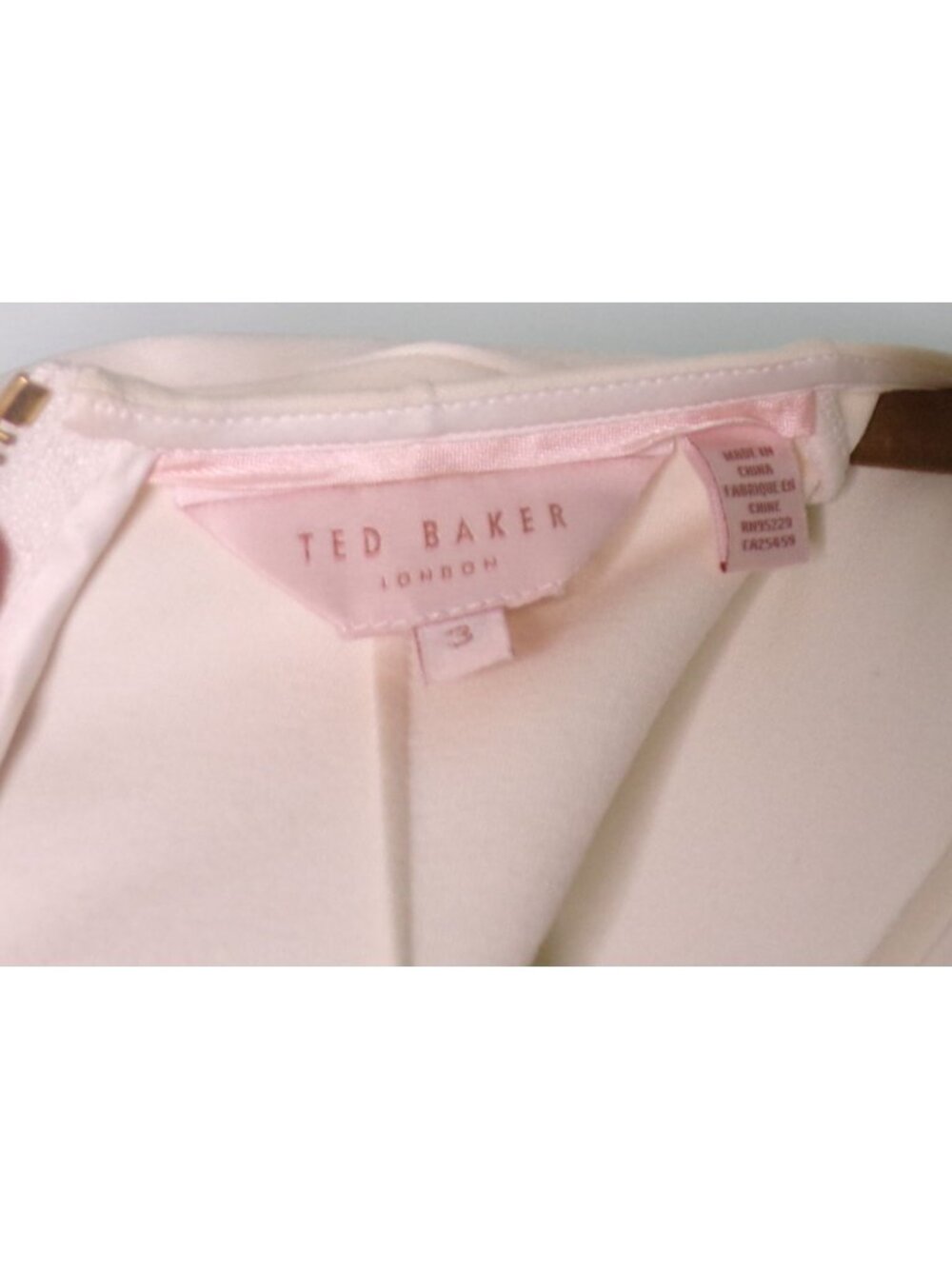 TED BAKER Colorblock Sleeveless Skater Dress 8 EUC - Picture 12 of 12